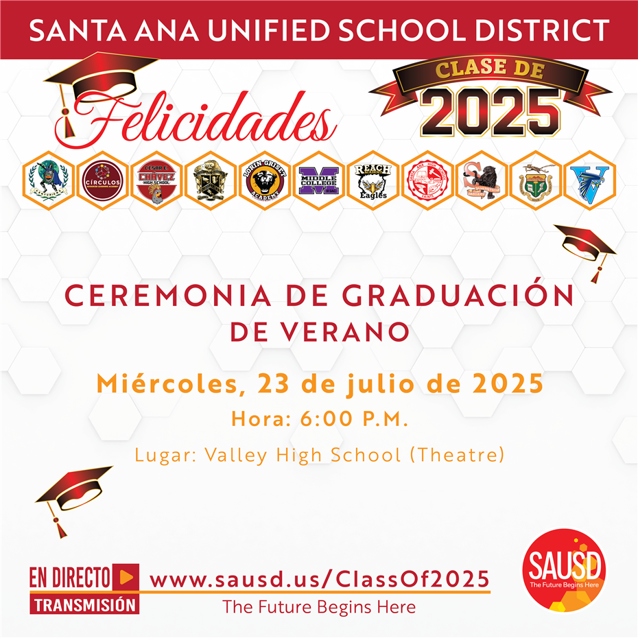 Summer Graduation 2025 - Spanish